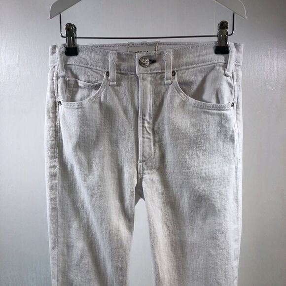 McGuire White Gainsbourg Bootcut Jeans Size 25 - Picture 3 of 13